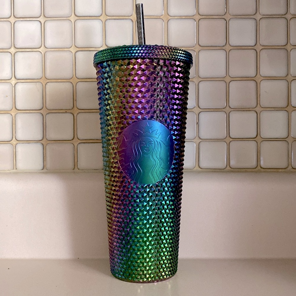 Starbucks Oil Spill Studded Tumbler 24oz